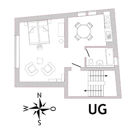 Lägenhet Ferienapartments Im Hintergaessel *